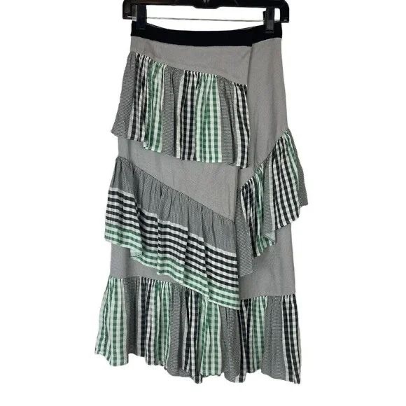 Maje Wrap Midi Skirt - Picture 2 of 4